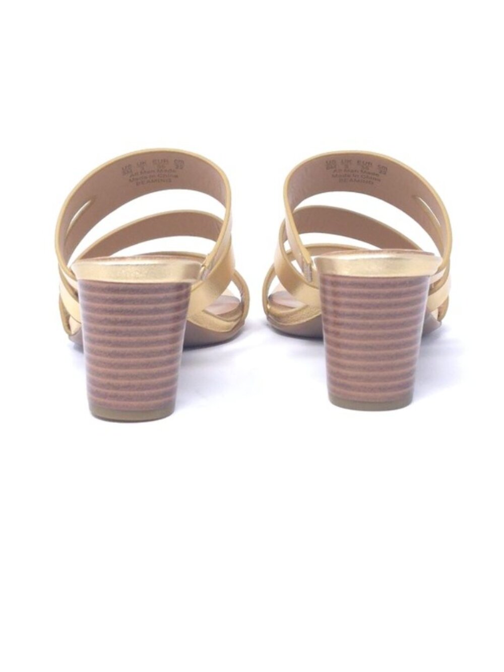 Naturalizer Beaming Sandal Straps Gold 5M - Picture 4 of 9